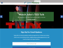 Tablet Screenshot of johnperkins.org