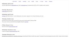 Desktop Screenshot of johnperkins.com